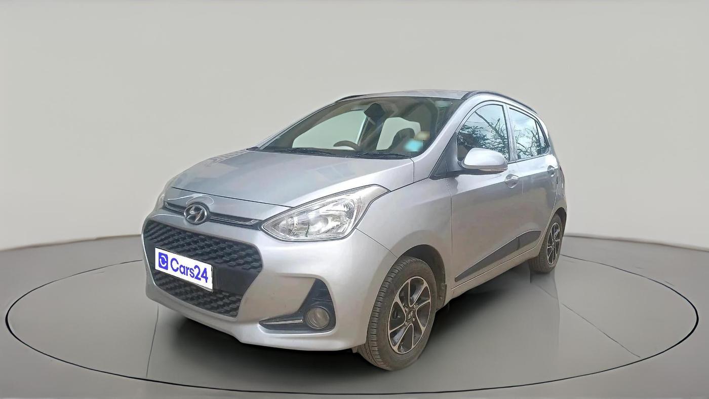 2018 Hyundai Grand i10 SPORTZ AT 1.2 KAPPA VTVT, Petrol, Automatic, 59,007 km, exterior