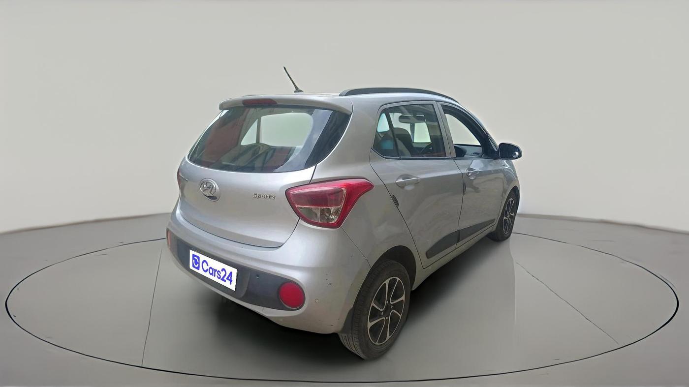 2018 Hyundai Grand i10 SPORTZ AT 1.2 KAPPA VTVT, Petrol, Automatic, 59,007 km, exterior