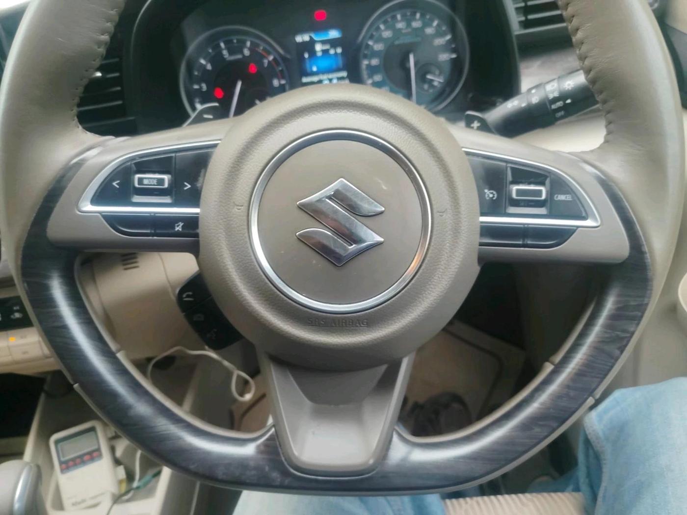 2022 Maruti Ertiga ZXI+ AT SHVS, Petrol, Automatic, 30,858 km, interior