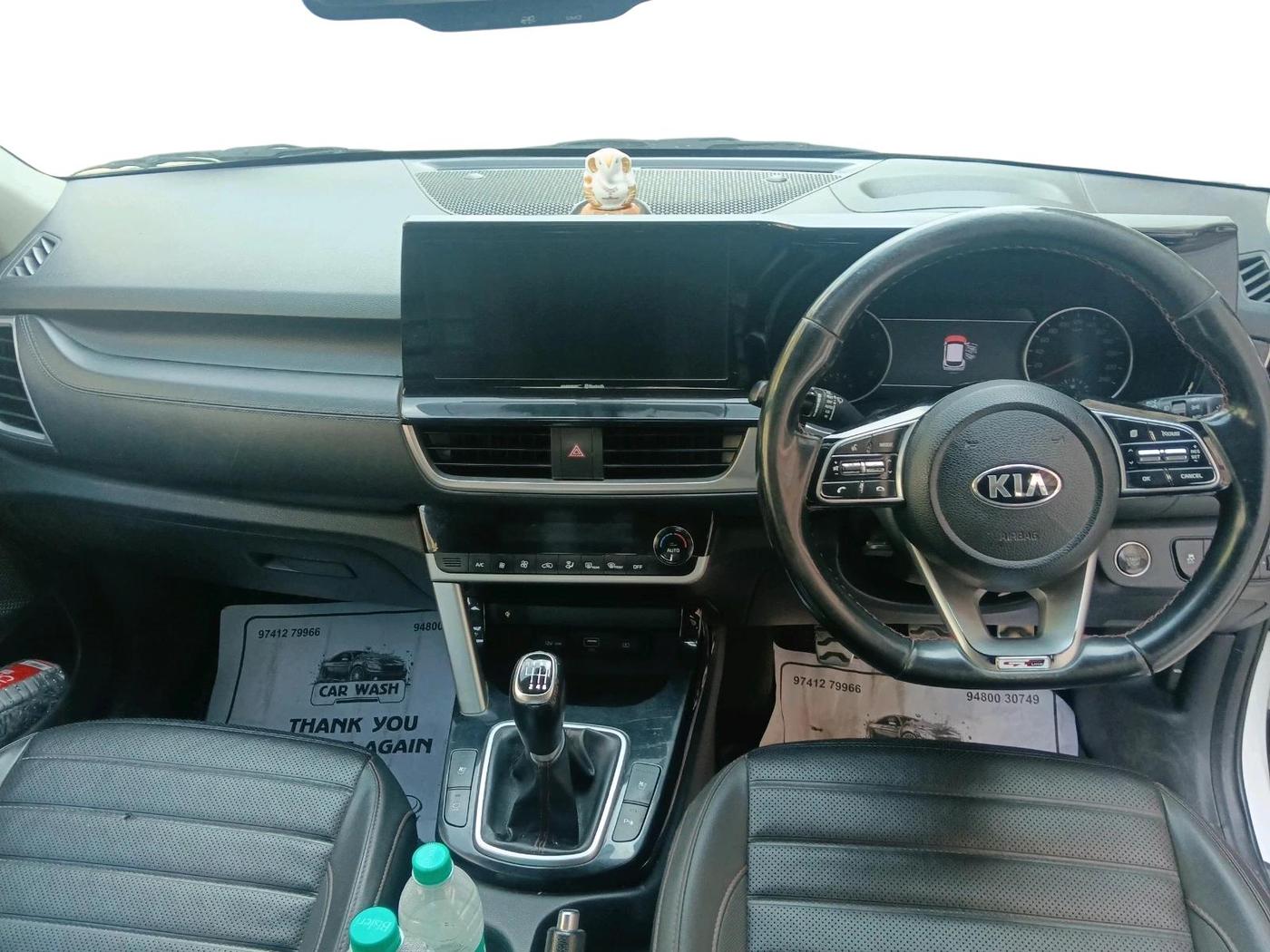 2020 KIA SELTOS GTX PLUS 1.4 PETROL, Petrol, Manual, 1,15,275 km, interior