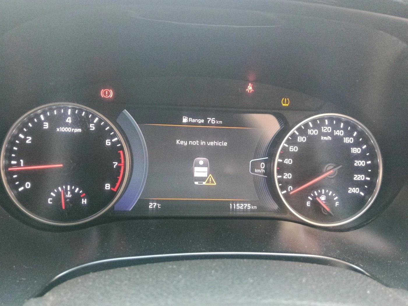 2020 KIA SELTOS GTX PLUS 1.4 PETROL, Petrol, Manual, 1,15,275 km, interior