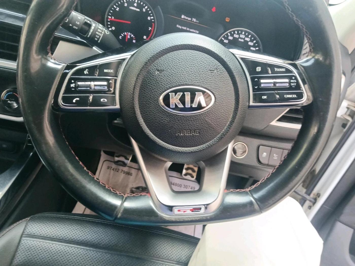 2020 KIA SELTOS GTX PLUS 1.4 PETROL, Petrol, Manual, 1,15,275 km, interior
