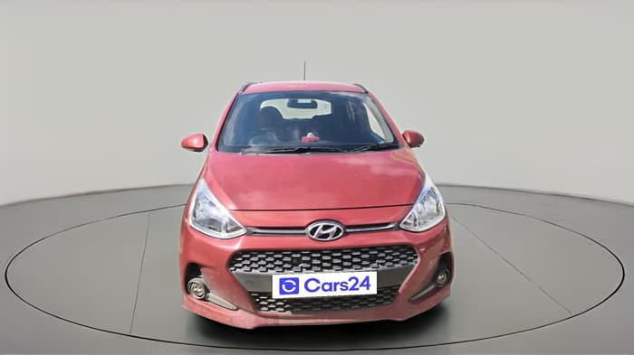 2018 Hyundai Grand i10 SPORTZ (O) AT 1.2 KAPPA VTVT, Petrol, Automatic, 80,847 km, exterior