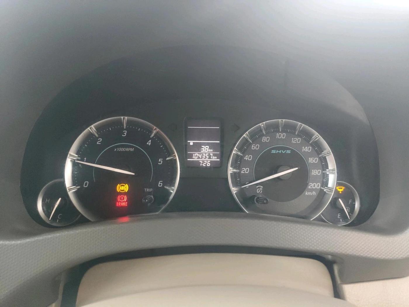 2017 Maruti Ertiga VDI SHVS, Diesel, Manual, 1,04,357 km, interior