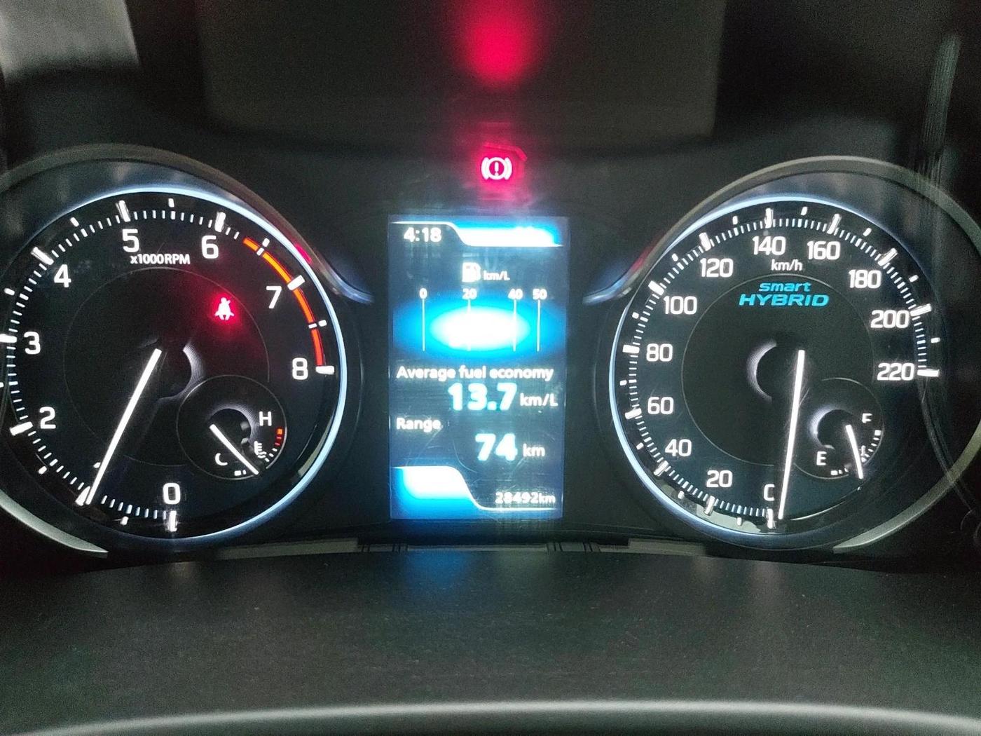 2023 Maruti Ertiga ZXI SHVS, Petrol, Manual, 28,492 km, interior
