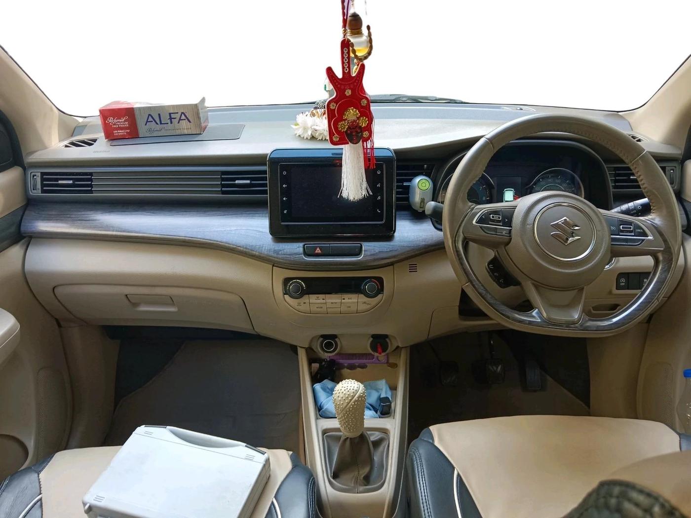2022 Maruti Ertiga ZXI+ SHVS, Petrol, Manual, 49,740 km, interior