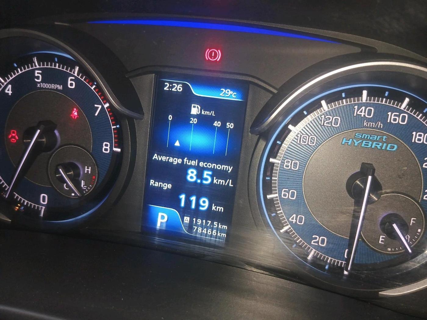 2019 Maruti XL6 ZETA AT, Petrol, Automatic, 78,466 km, interior