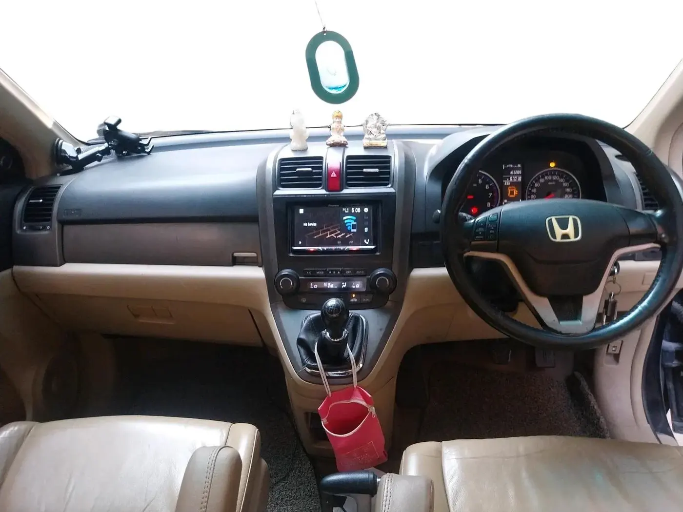 2007 Honda CRV 2.4L 2WD MT, Petrol, Manual, 1,63,285 km, interior