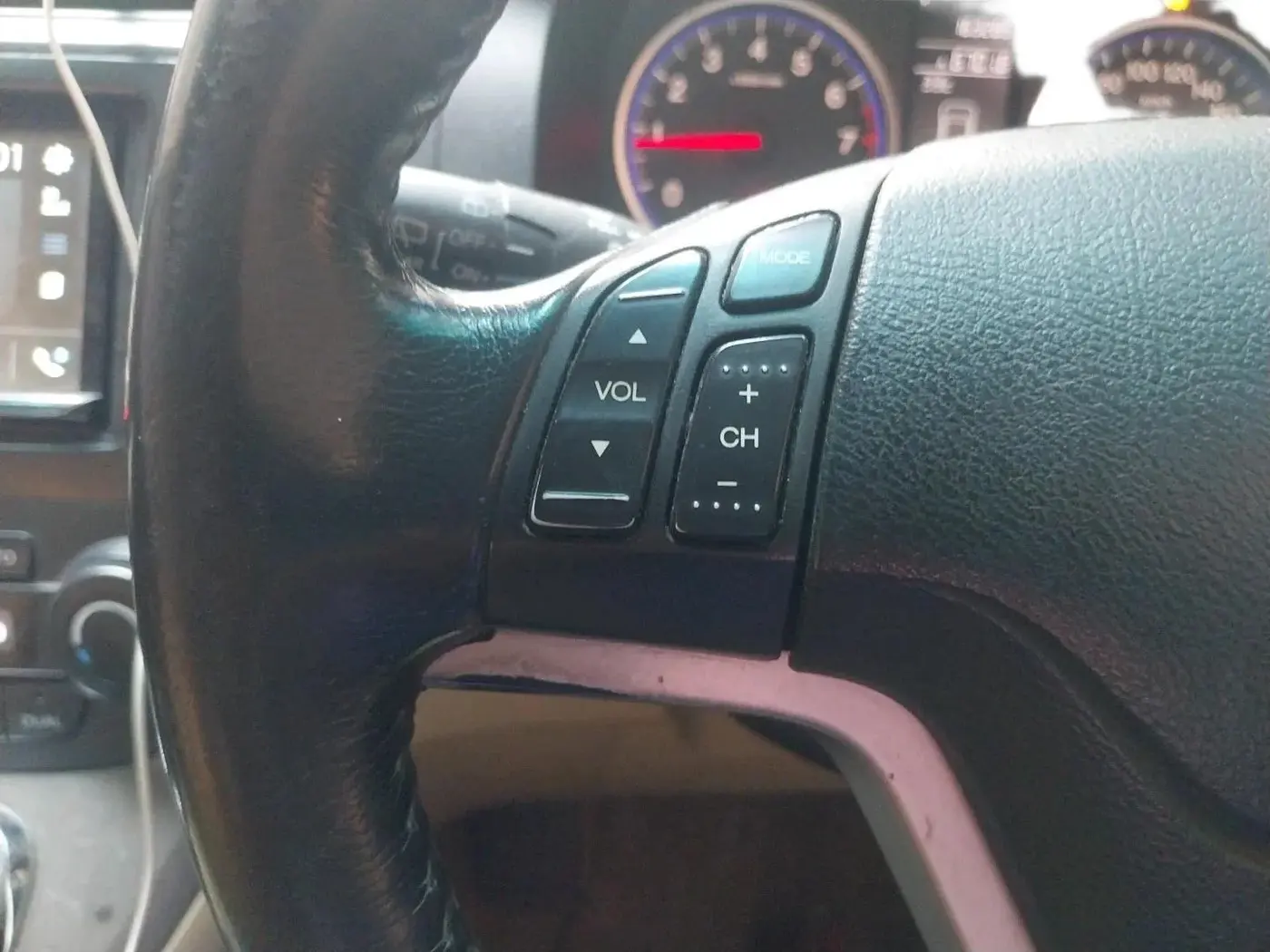 2007 Honda CRV 2.4L 2WD MT, Petrol, Manual, 1,63,285 km, interior