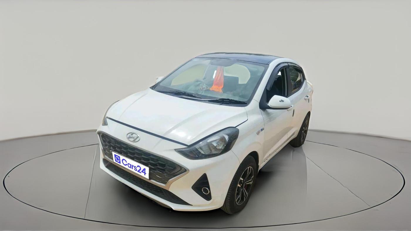 2022 Hyundai AURA S 1.2 CRDI, Diesel, Manual, 76,545 km, exterior