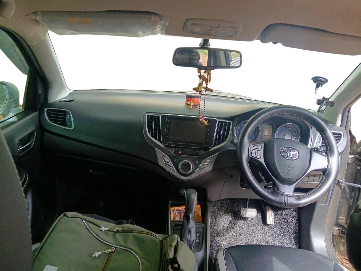 2021 Toyota Glanza V CVT, Petrol, Automatic, 28,814 km, interior