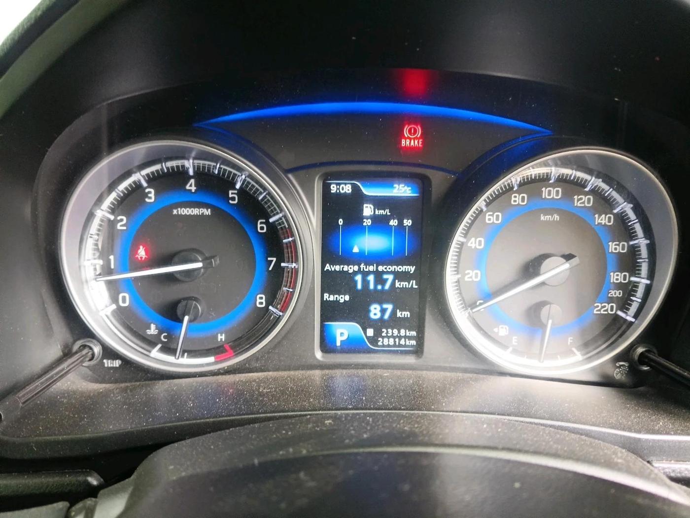 2021 Toyota Glanza V CVT, Petrol, Automatic, 28,814 km, interior
