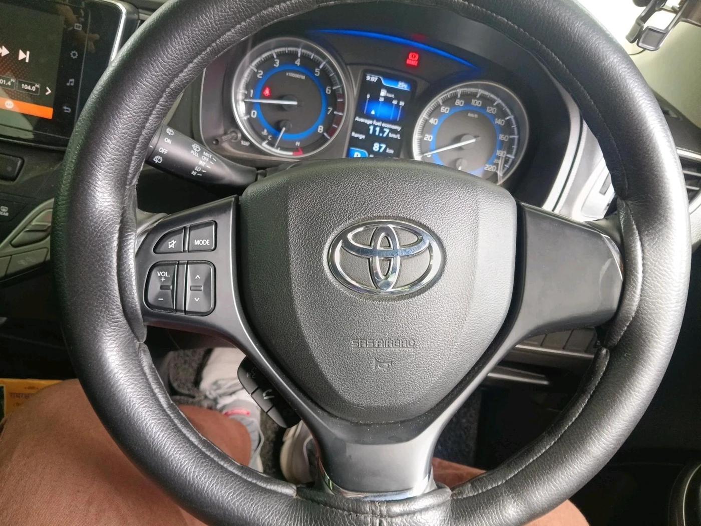 2021 Toyota Glanza V CVT, Petrol, Automatic, 28,814 km, interior