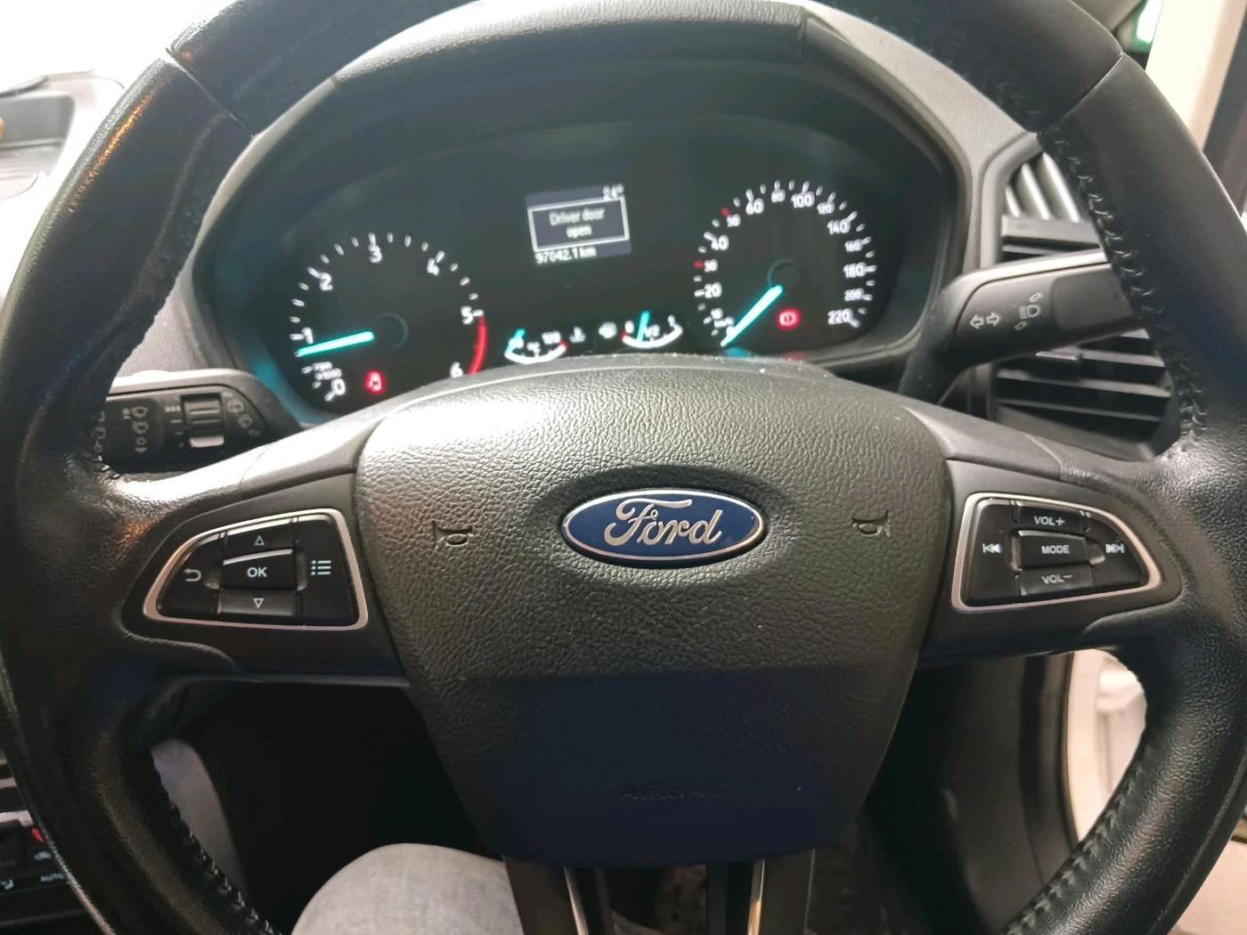 2018 Ford Ecosport TITANIUM 1.5L DIESEL, Diesel, Manual, 97,042 km, interior