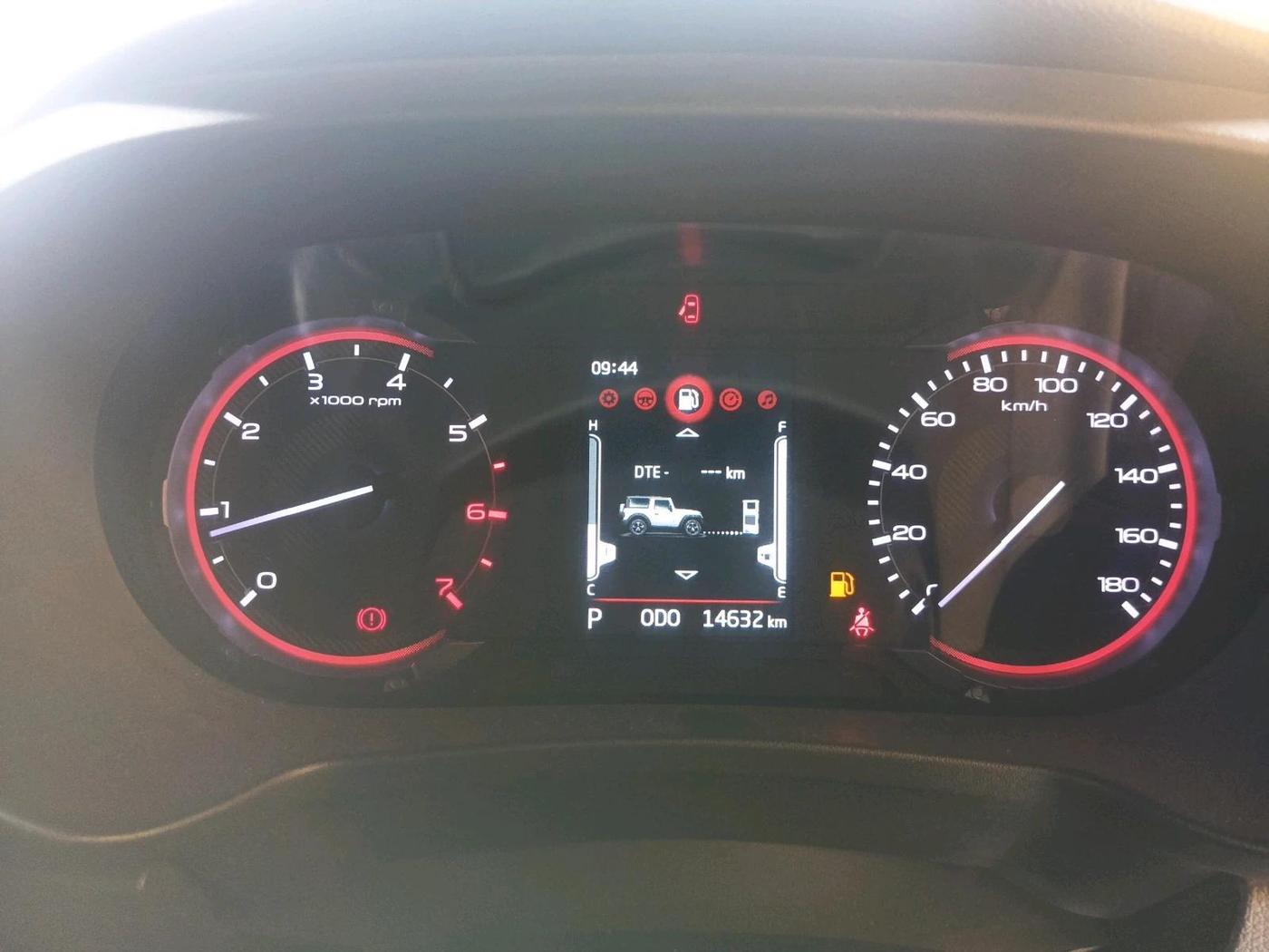 2022 Mahindra Thar LX D AT 4WD HT, Diesel, Automatic, 14,632 km, interior