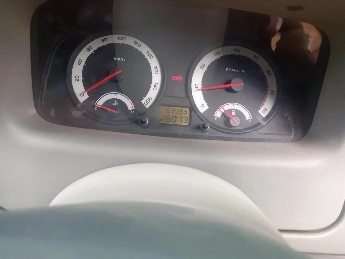 2007 Tata Indica V2 Xeta GLG, Petrol, Manual, 53,893 km, interior