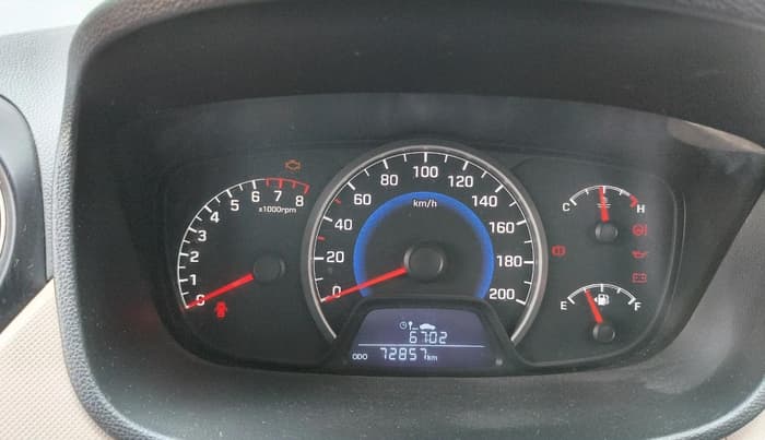 2014 Hyundai Grand i10 SPORTZ 1.2 KAPPA VTVT, Petrol, Manual, 72,857 km, interior