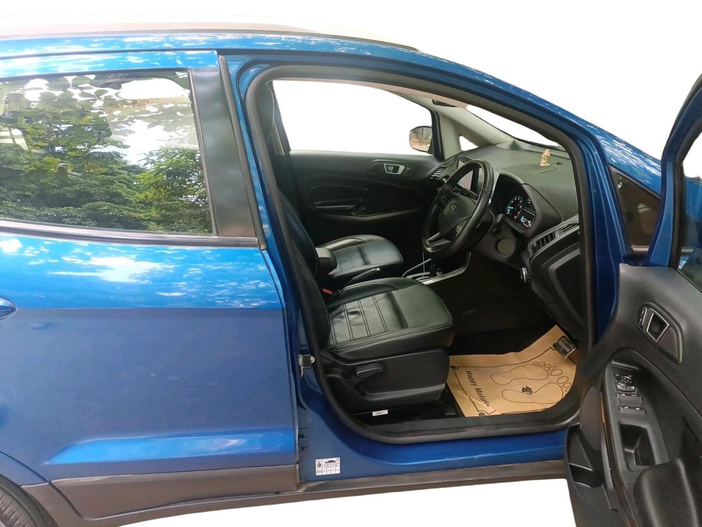 2019 Ford Ecosport TITANIUM + 1.5L PETROL AT, Petrol, Automatic, 17,407 km, interior