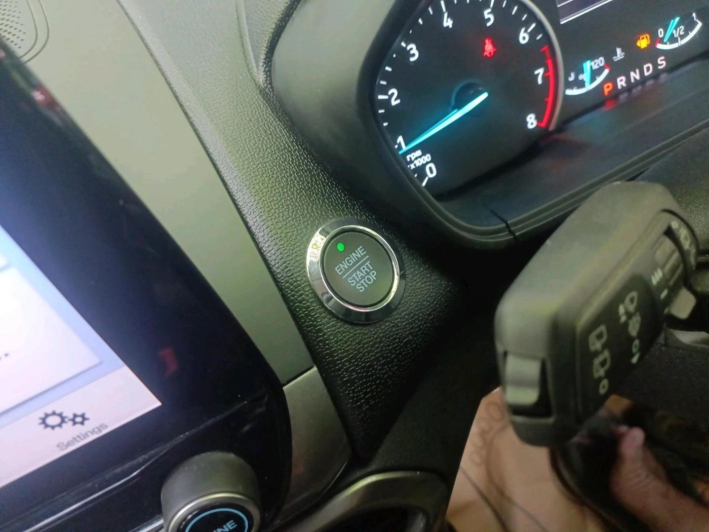 2019 Ford Ecosport TITANIUM + 1.5L PETROL AT, Petrol, Automatic, 17,407 km, interior