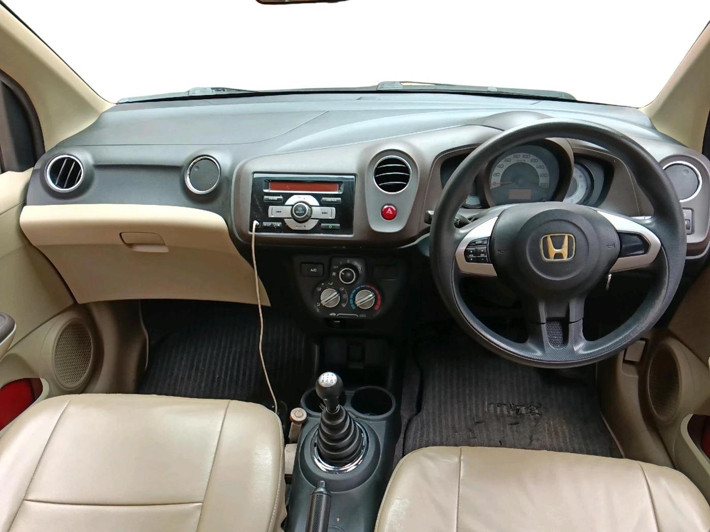 2013 Honda Brio S MT, Petrol, Manual, 50,902 km, interior
