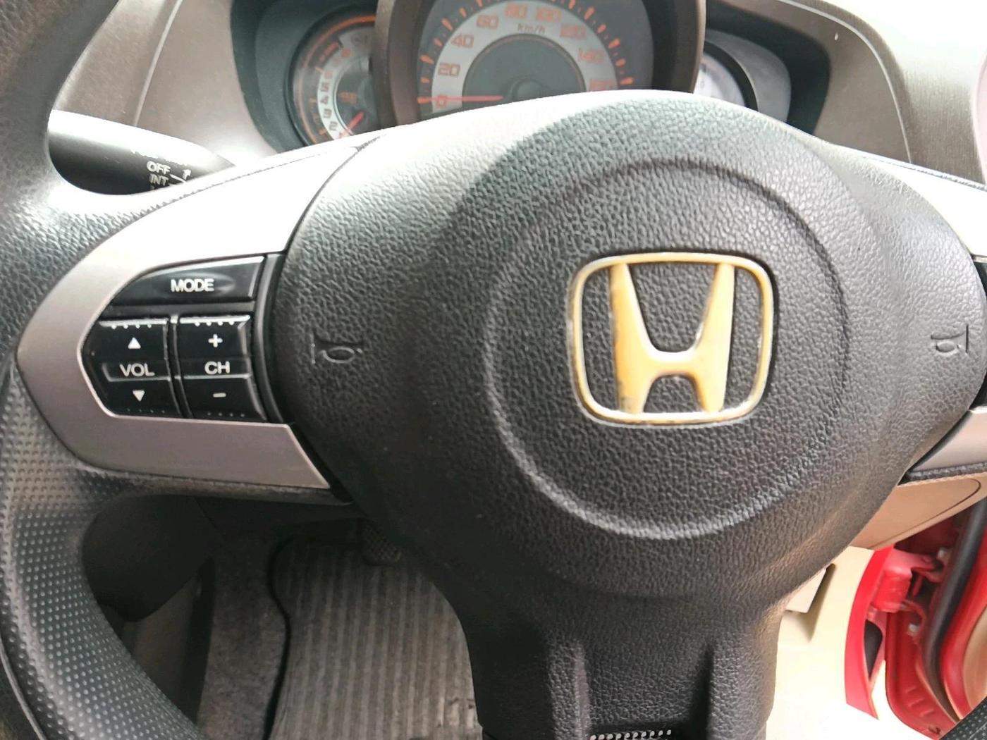 2013 Honda Brio S MT, Petrol, Manual, 50,902 km, interior