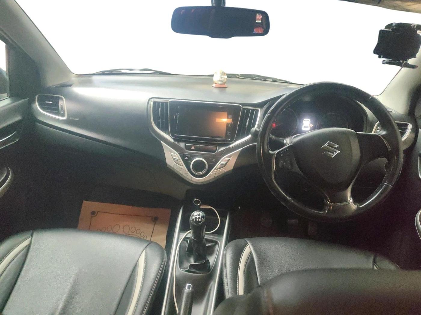 2017 Maruti Baleno ALPHA PETROL 1.2, Petrol, Manual, 1,07,506 km, interior