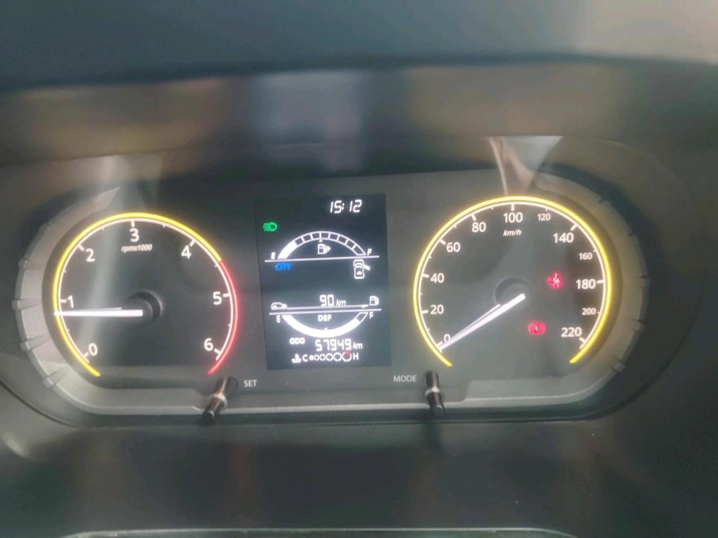 2023 Tata Harrier XT PLUS 2.0L KRYOTEC DARK EDITON, Diesel, Manual, 57,949 km, interior