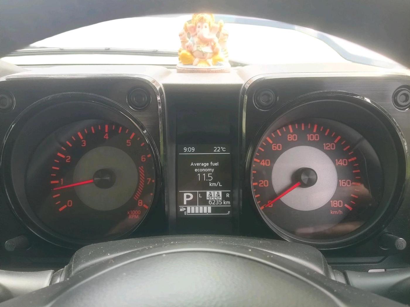 2026 Maruti JIMNY ALPHA ALL GRIP PRO AT, Petrol, Automatic, 6,253 km, interior