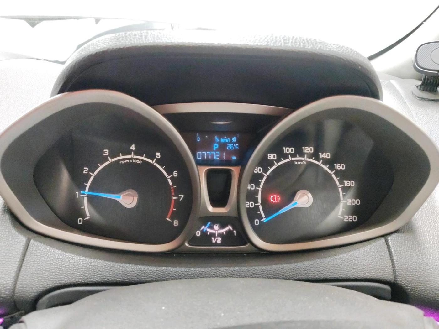 2013 Ford Ecosport TITANIUM 1.5L PETROL AT, Petrol, Automatic, 77,721 km, interior