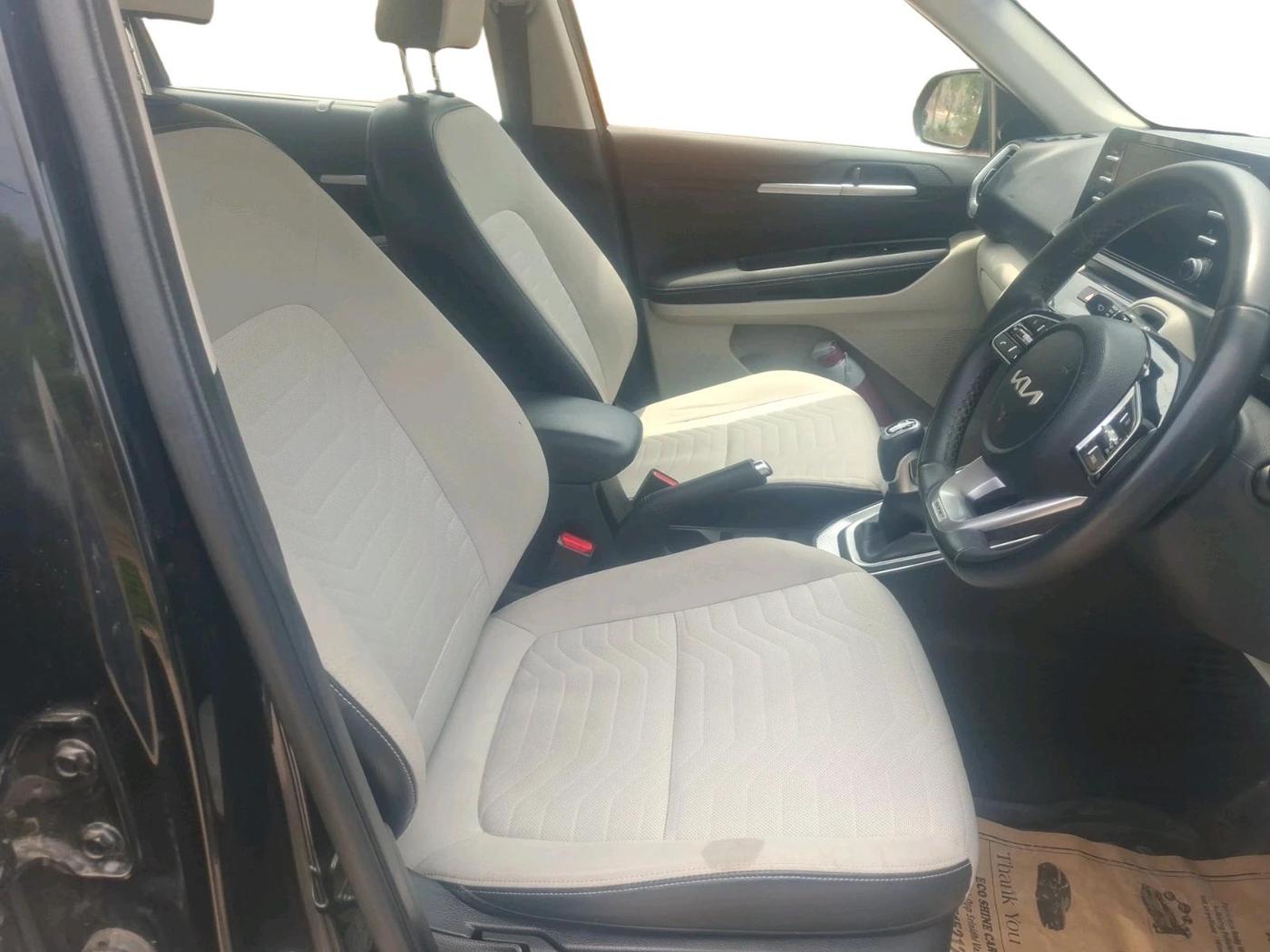 2022 KIA SONET HTX 1.0 IMT, Petrol, Manual, 46,996 km, interior