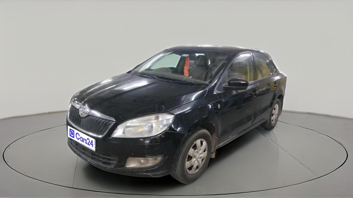 2013 Skoda Rapid AMBITION 1.6 MPI AT PLUS, Petrol, Automatic, 1,14,720 km, exterior