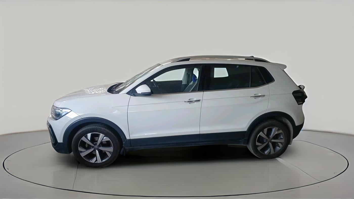 2024 Volkswagen TAIGUN TOPLINE 1.0 TSI AT, Petrol, Automatic, 21,819 km, exterior