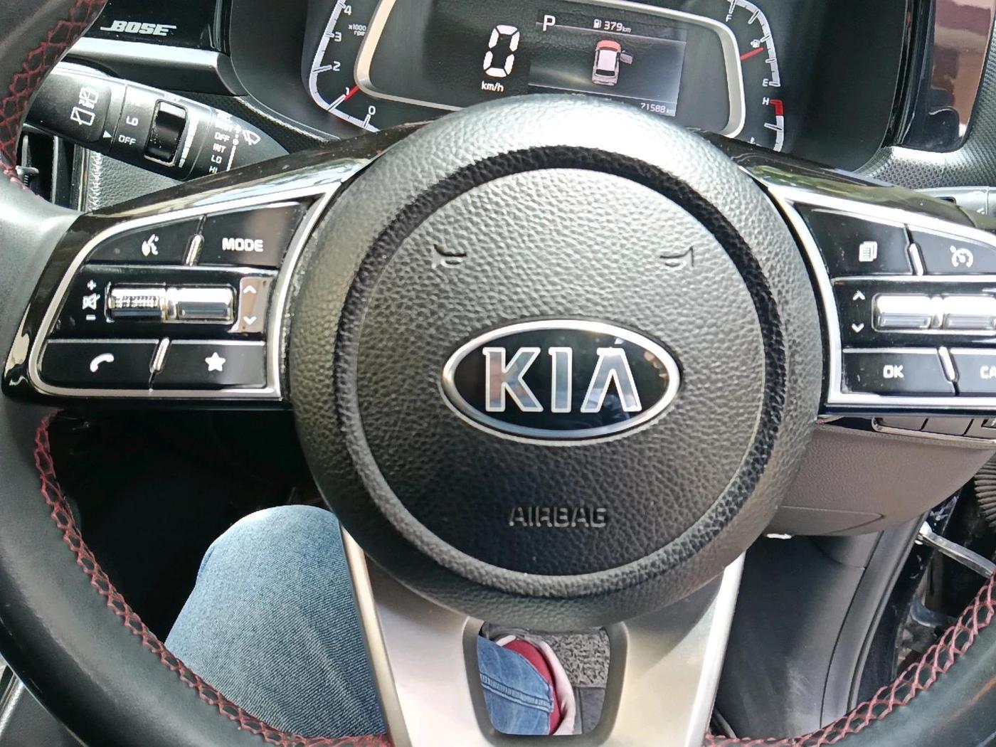 2020 KIA SONET GTX PLUS 1.5 AT, Diesel, Automatic, 71,588 km, interior