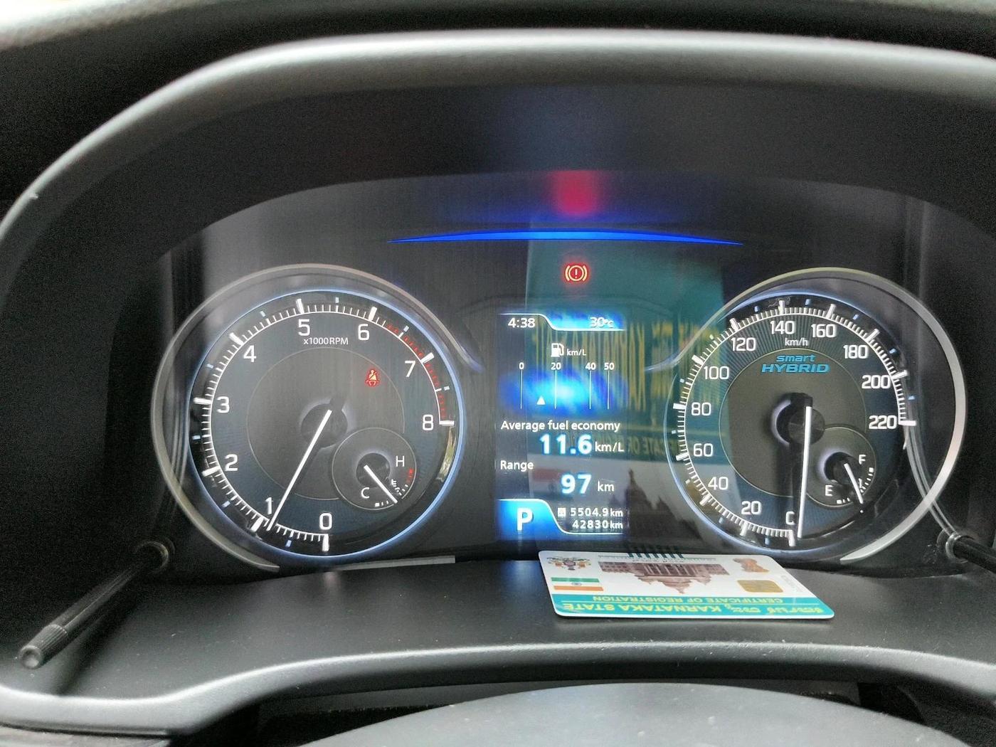 2021 Maruti XL6 ZETA AT, Petrol, Automatic, 42,830 km, interior