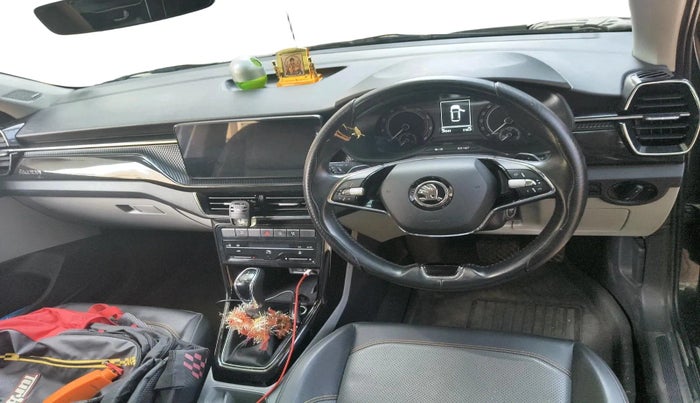 2021 Skoda KUSHAQ STYLE 1.0L TSI AT, Petrol, Automatic, 29,344 km, interior