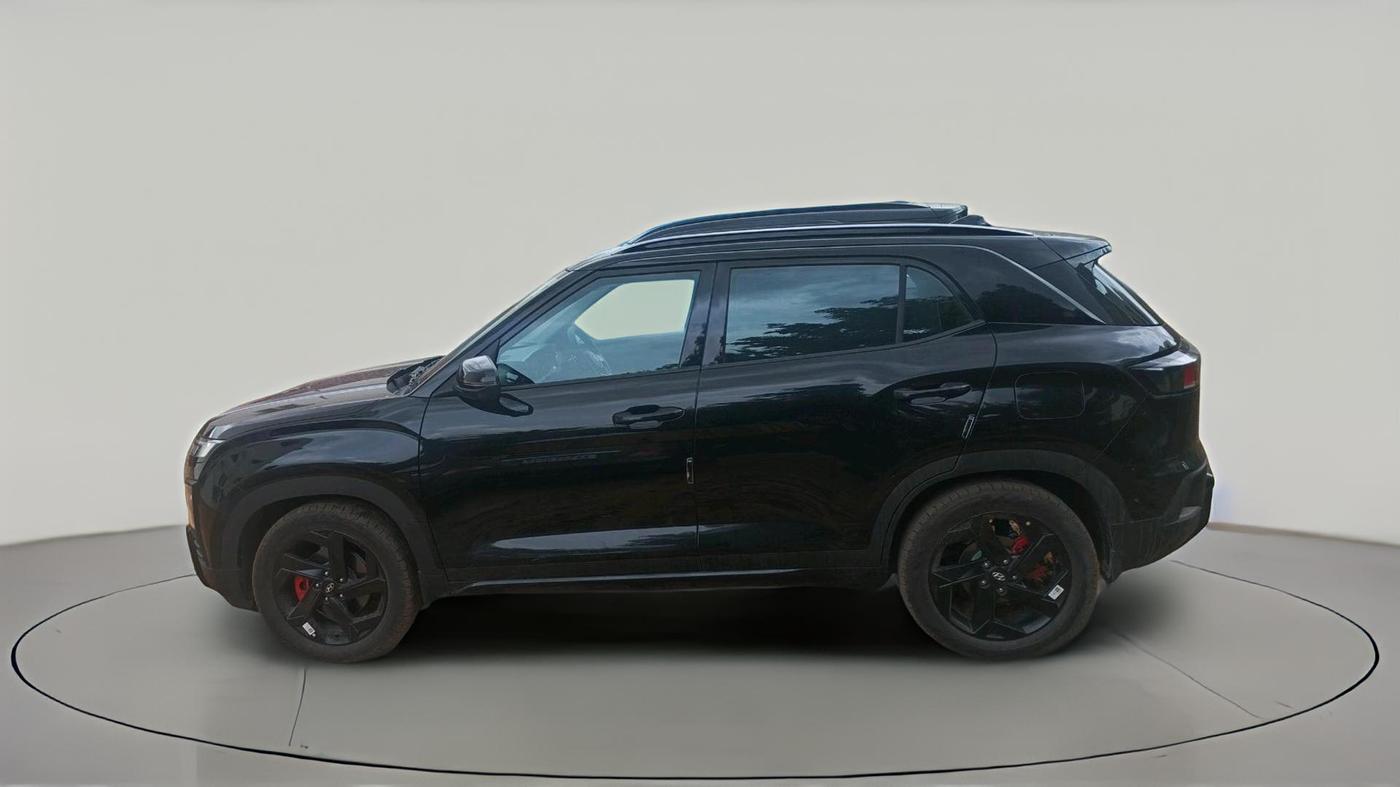 2026 Hyundai Creta SX (O) 1.5 Petrol Knight iVT, Petrol, Automatic, 2,192 km, exterior