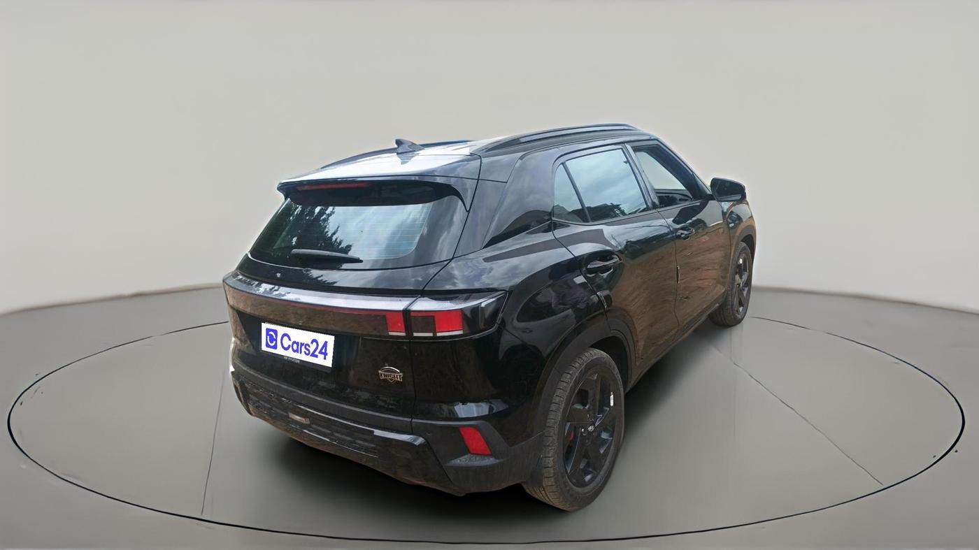 2026 Hyundai Creta SX (O) 1.5 Petrol Knight iVT, Petrol, Automatic, 2,192 km, exterior