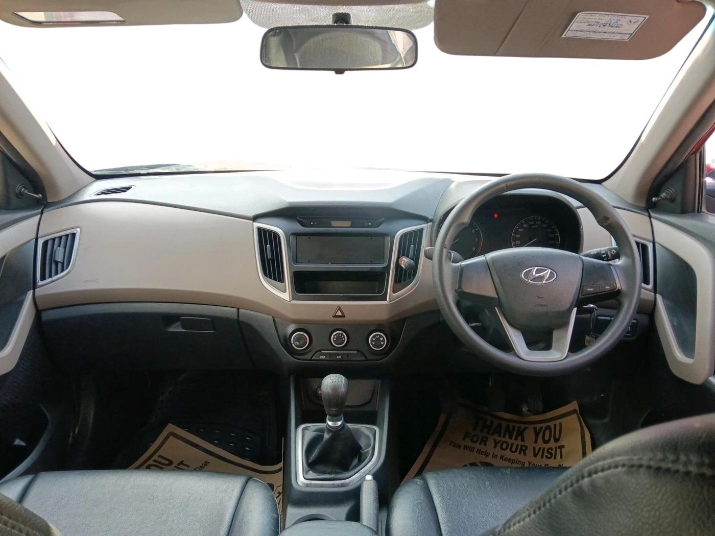 2016 Hyundai Creta BASE 1.6 PETROL, Petrol, Manual, 5,671 km, interior