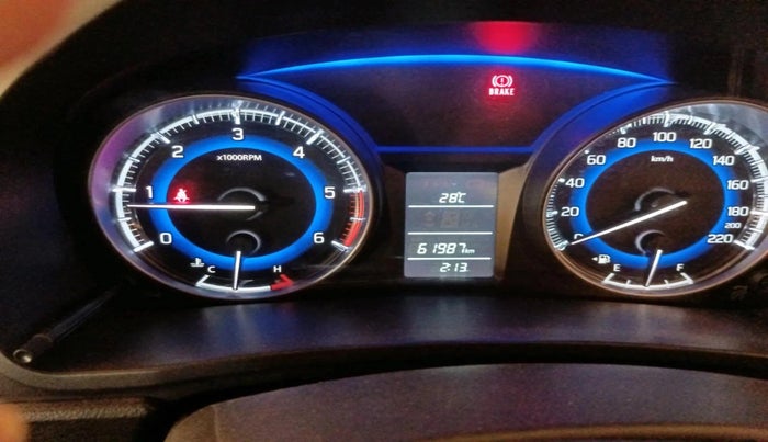 2019 Maruti Baleno DELTA DIESEL 1.3, Diesel, Manual, 61,987 km, interior