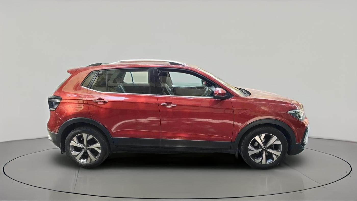 2023 Volkswagen TAIGUN TOPLINE 1.0 TSI MT, Petrol, Manual, 23,348 km, exterior