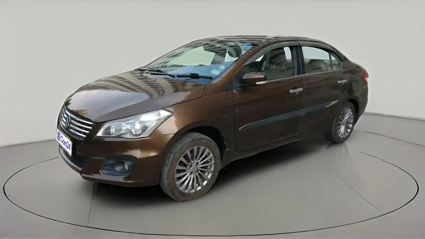 2016 Maruti Ciaz ZXI AT, CNG, Automatic, 98,632 km, exterior