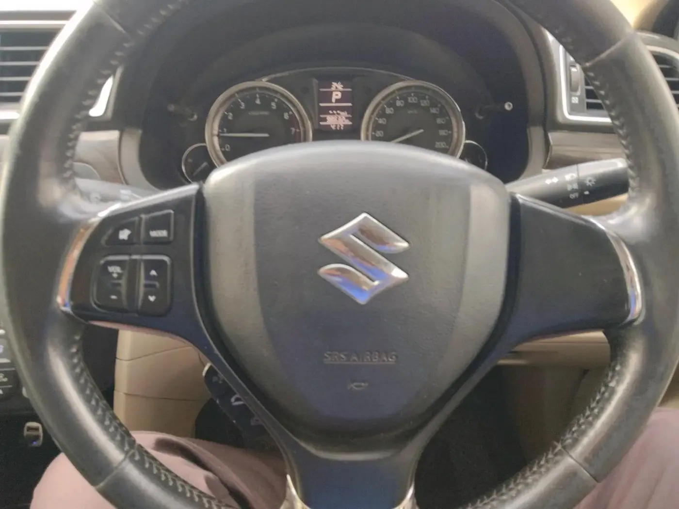 2016 Maruti Ciaz ZXI AT, CNG, Automatic, 98,632 km, interior