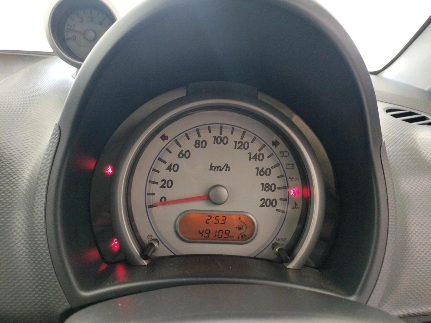 2012 Maruti Ritz VXI, Petrol, Manual, 49,109 km, interior