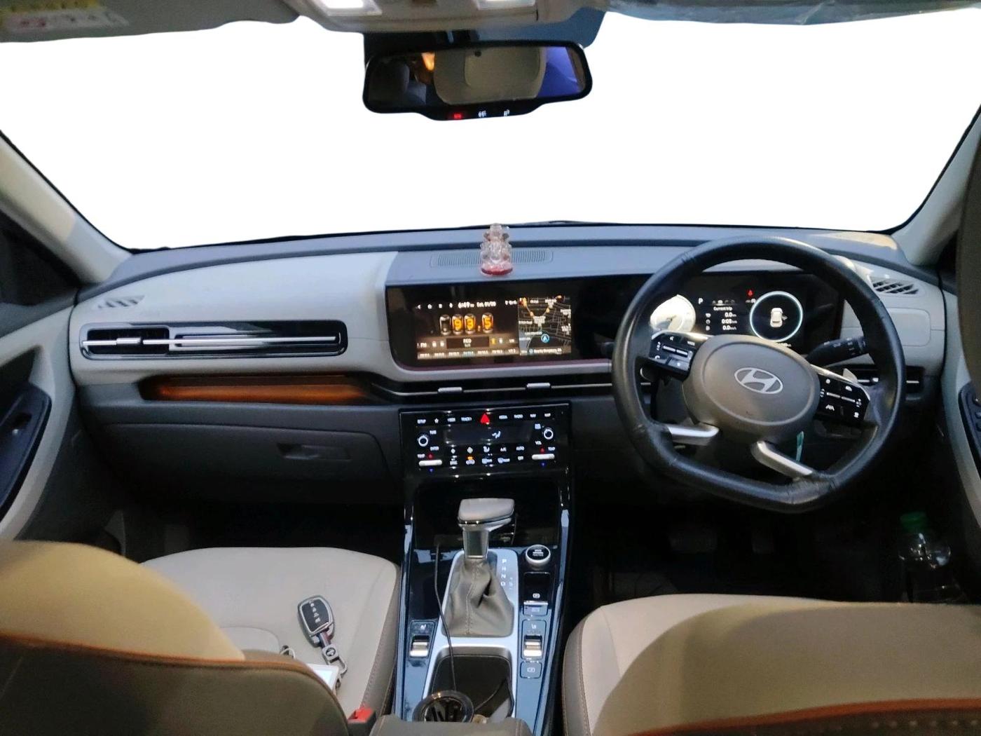 2024 Hyundai Creta SX (O) IVT 1.5 PETROL, Petrol, Automatic, 11,740 km, interior