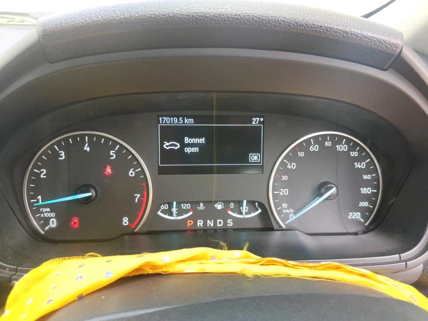 2021 Ford Ecosport TITANIUM + 1.5L PETROL AT, Petrol, Automatic, 17,019 km, interior