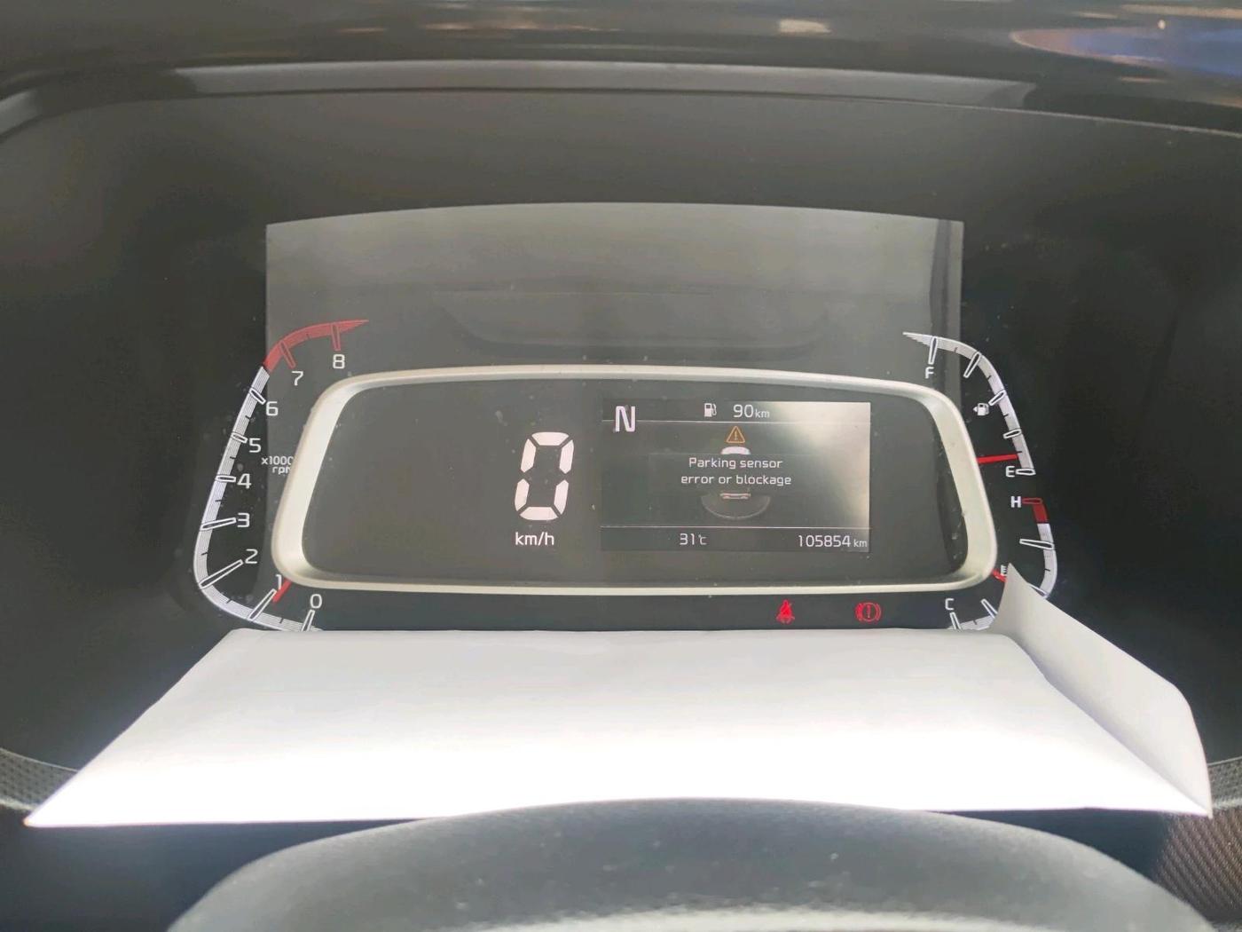 2020 KIA SONET GTX PLUS 1.0 IMT, Petrol, Manual, 1,05,854 km, interior