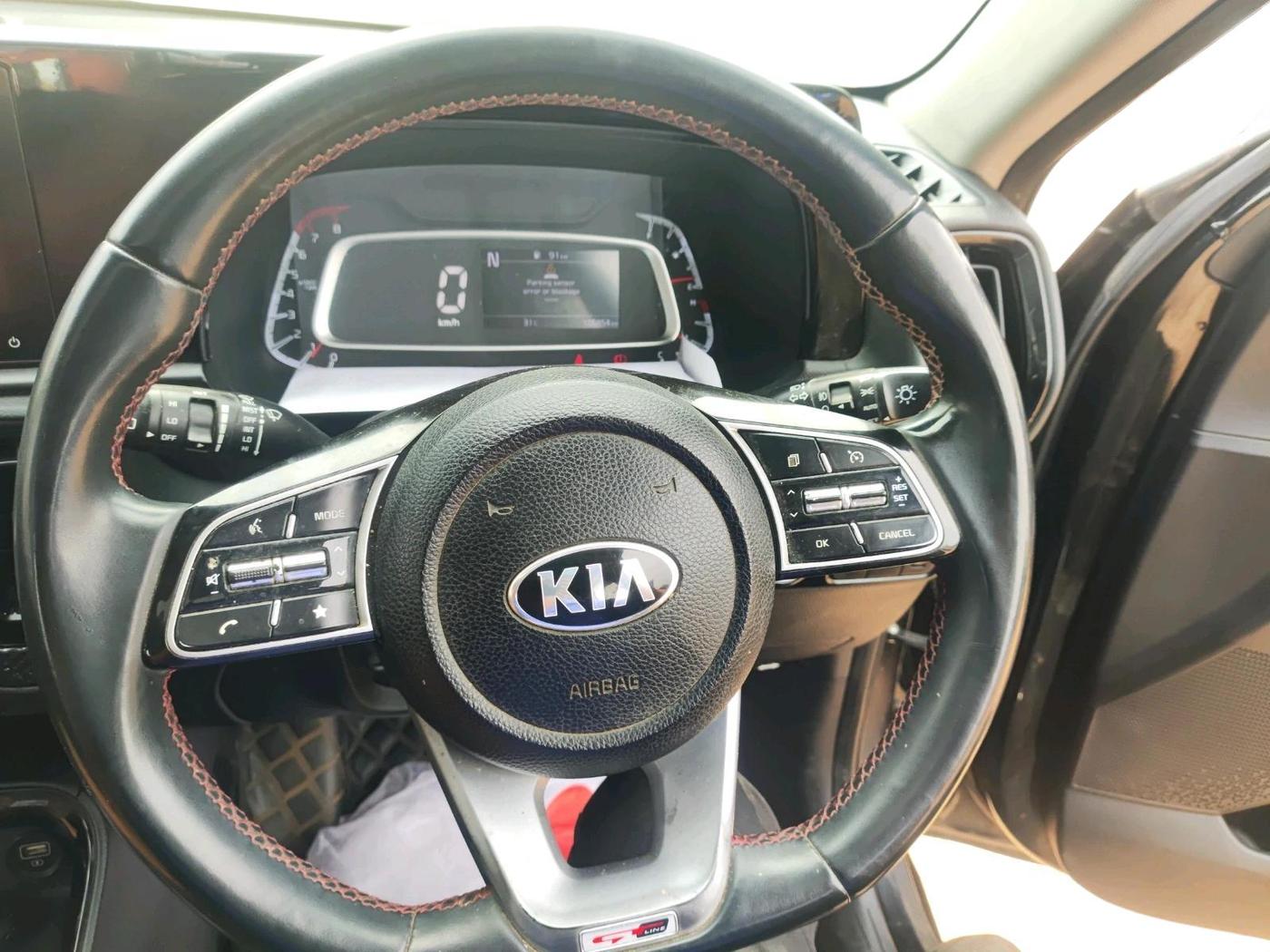 2020 KIA SONET GTX PLUS 1.0 IMT, Petrol, Manual, 1,05,854 km, interior