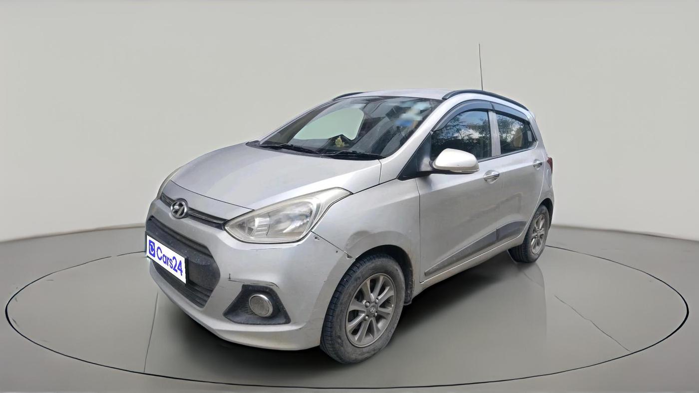 2015 Hyundai Grand i10 ASTA (O) 1.2 KAPPA VTVT, Petrol, Manual, 66,403 km, exterior
