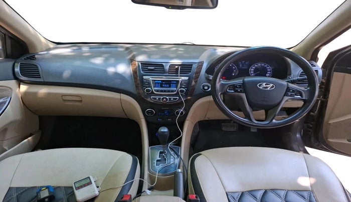 2015 Hyundai Verna FLUIDIC 4S1.6 VTVT S O AT, Petrol, Automatic, 1,14,081 km, interior