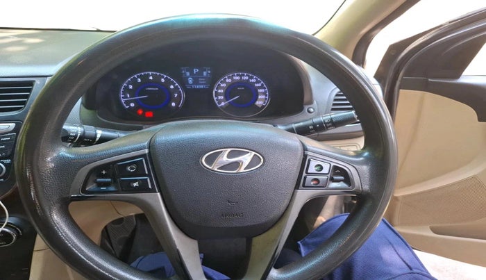 2015 Hyundai Verna FLUIDIC 4S1.6 VTVT S O AT, Petrol, Automatic, 1,14,081 km, interior